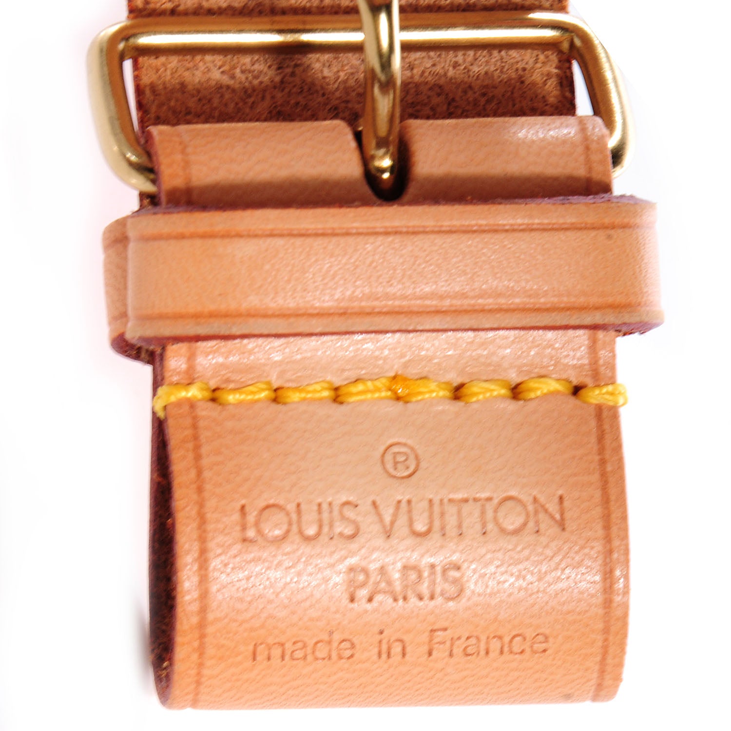 Louis Vuitton Vachetta Leather Luggage Loop 4 of 4