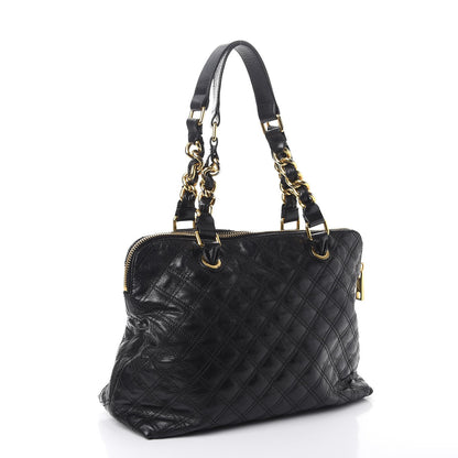 Marc Jacobs Goatskin Quilted Fifth Avenue Tote Black 3 of 10