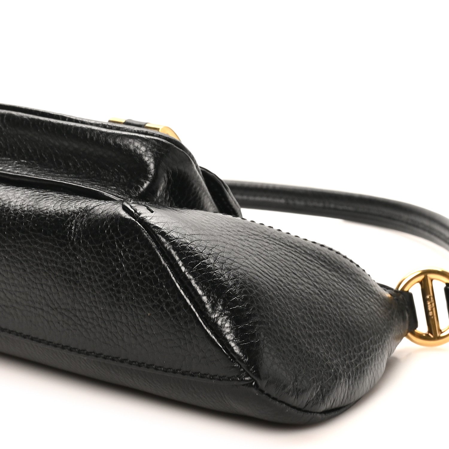 Chloe Grained Calfskin The 99 Shoulder Bag Black 10 of 10