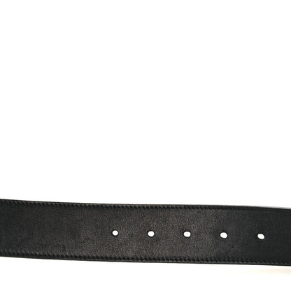 Gucci Moon Calfskin Nickel Double G 40mm Belt 95 38 Black 5 of 6