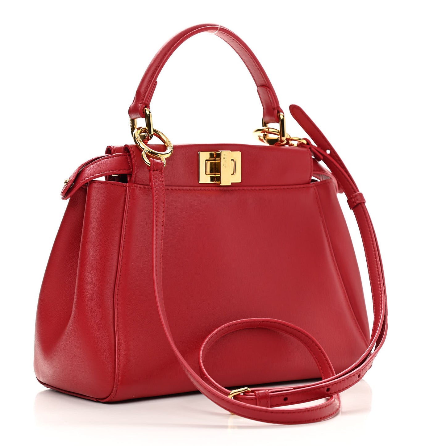 Nappa Mini Peekaboo Iconic Satchel Fragola
