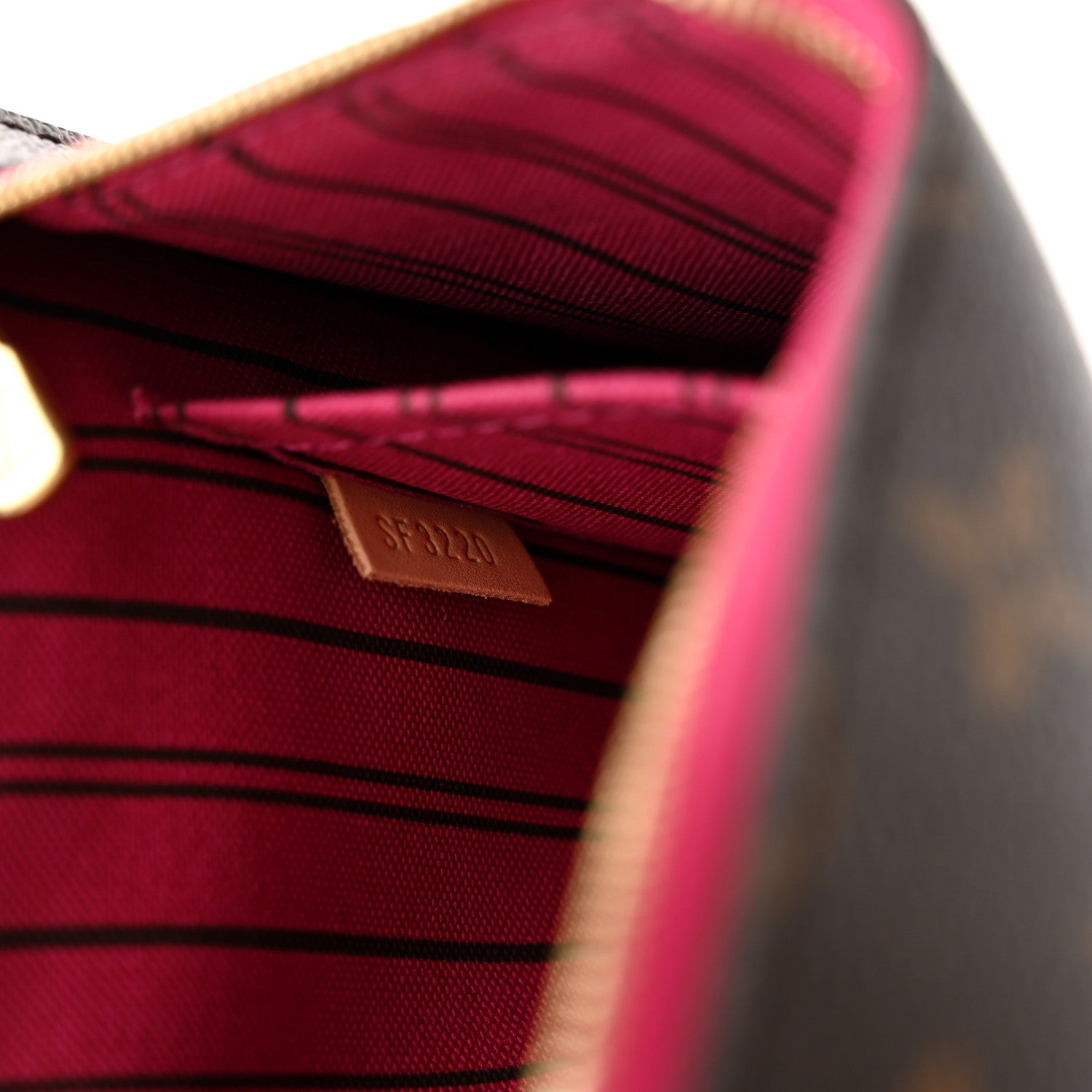 Louis Vuitton Monogram Neverfull MM GM Pochette Pivoine 7 of 13