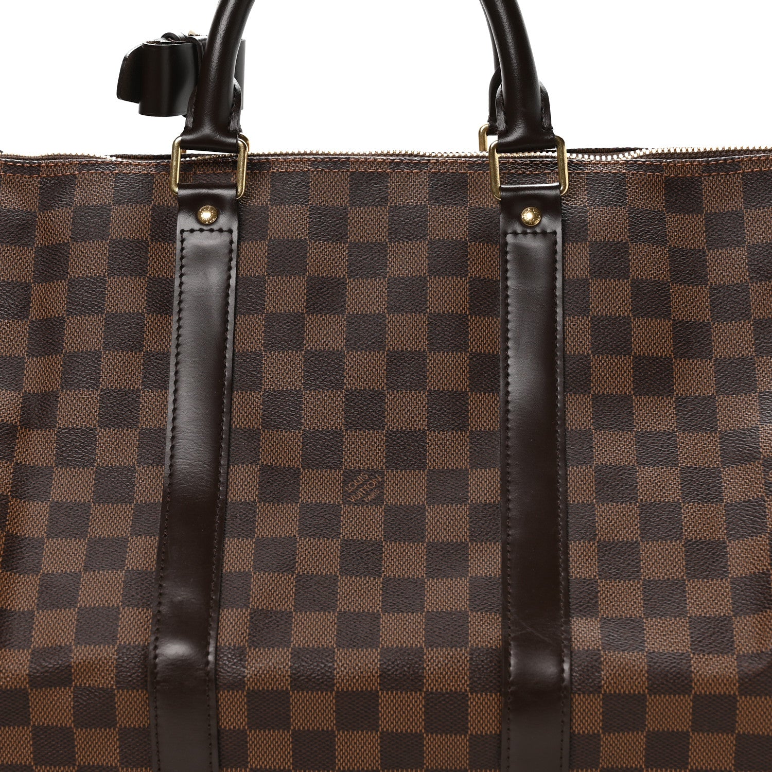 Louis Vuitton Damier Ebene Keepall Bandouliere 55 7 of 9