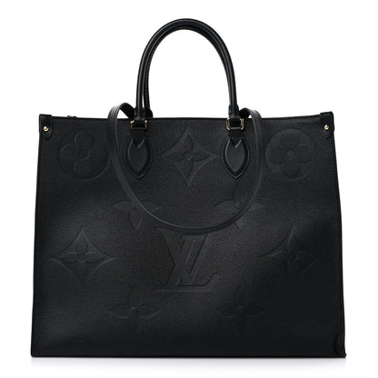 Louis Vuitton Empreinte Monogram Giant Onthego GM Black 1 of 8