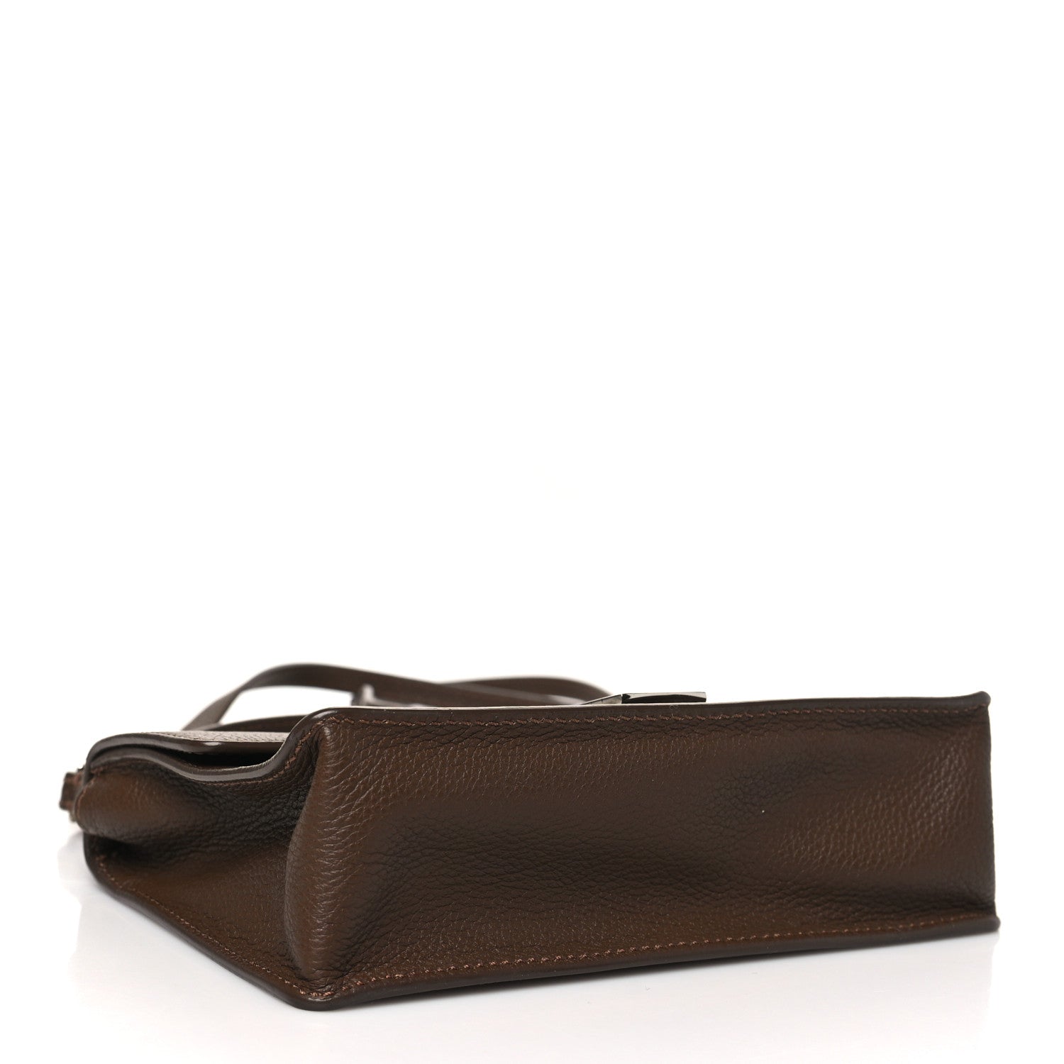 Jimmy Choo Pebbled Calfskin Rebel Crossbody Bag Brown 4 of 11
