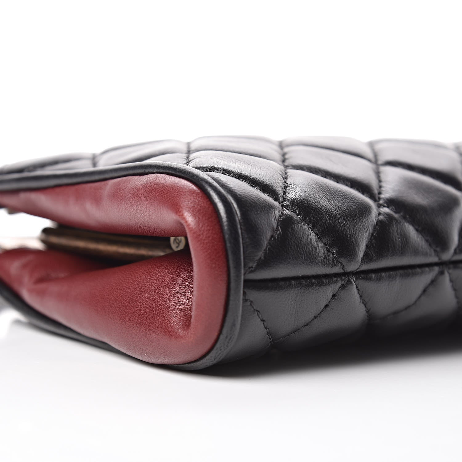 Chanel Lambskin Quilted Small Bag Black 10 of 11