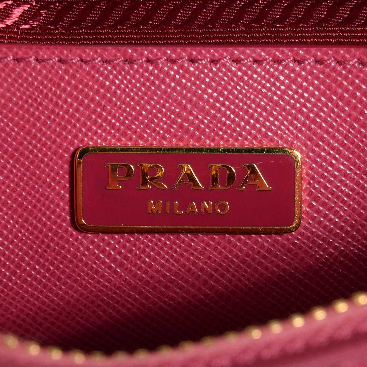 Saffiano Lux Mini Promenade Tote Peonia