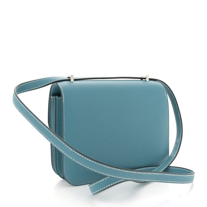 Hermes Epsom Constance 18 New Blue Jean 4 of 12