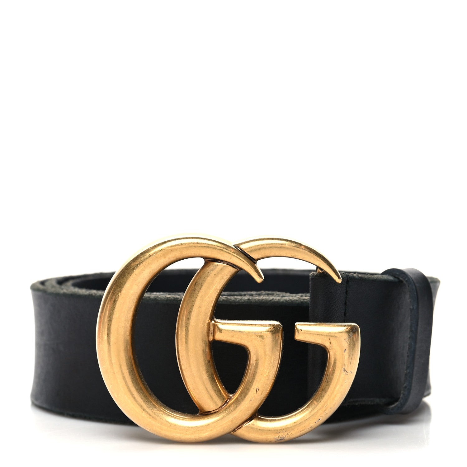 Gucci Cuoio Toscano Double G 40mm 95 38 Black 1 of 5