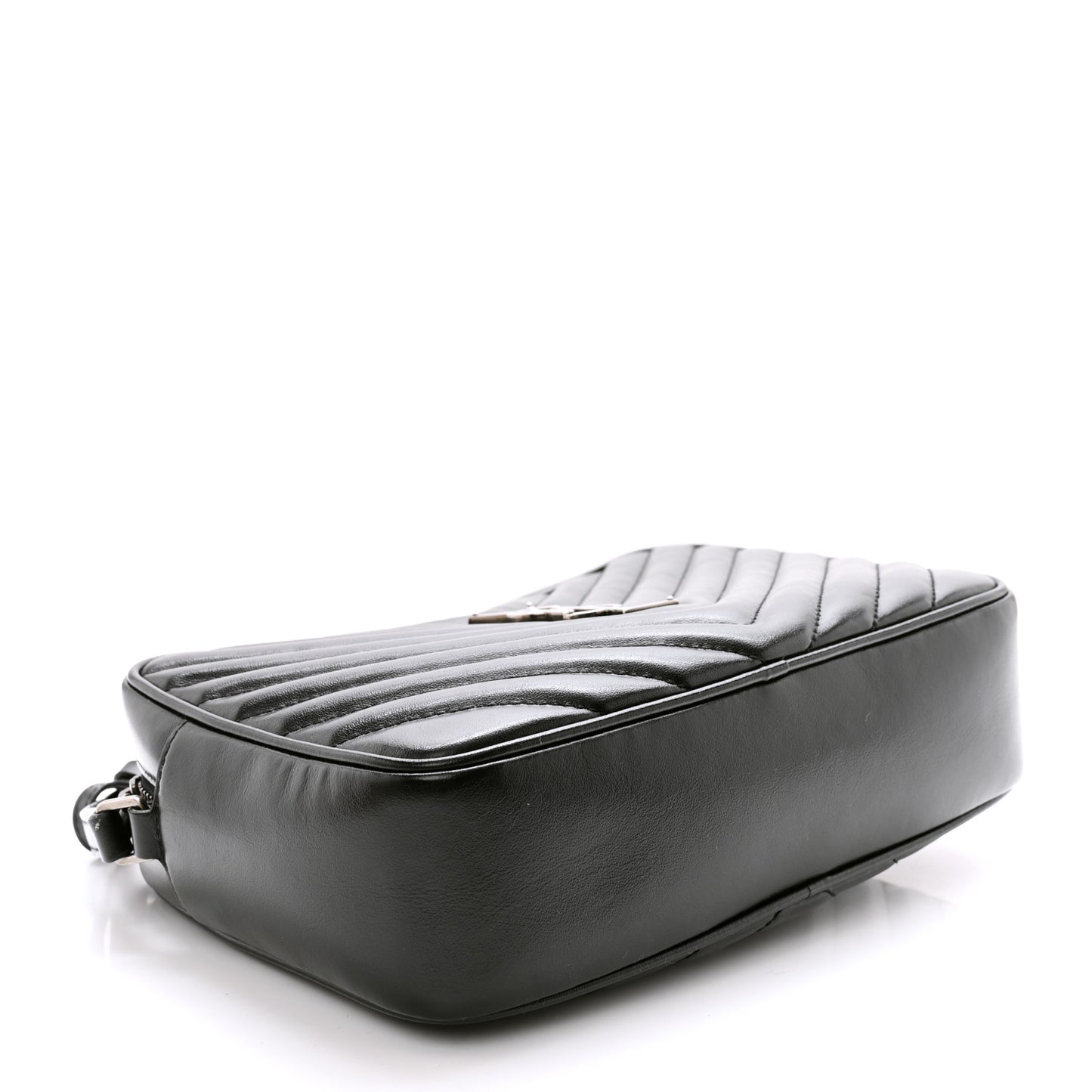 Calfskin Matelasse Monogram Lou Camera Bag Black