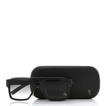Louis Vuitton Acetate Enigme GM Sunglasses Z0361U Black 8 of 8