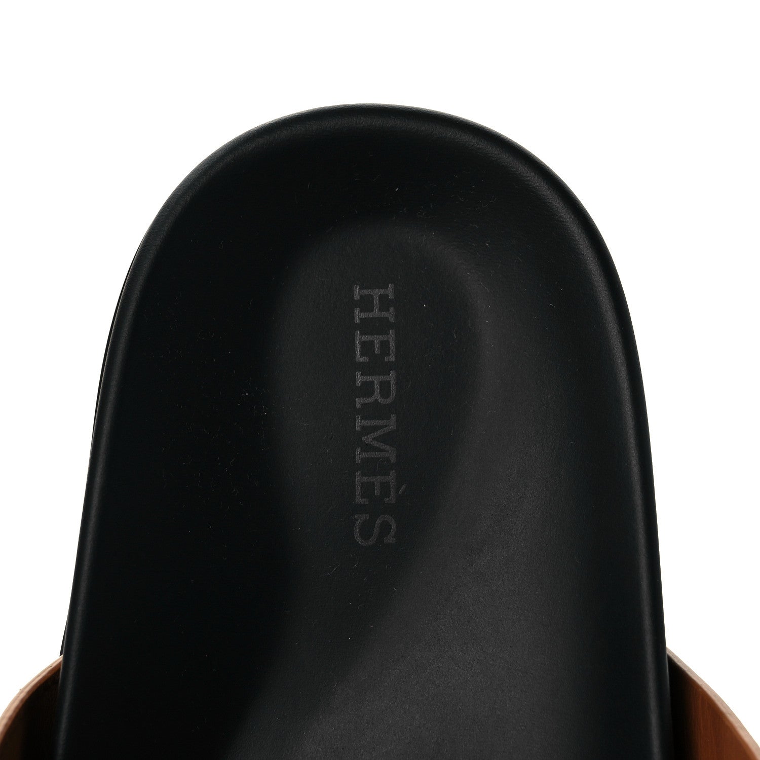 Hermes Calfskin Womens Chypre Sandals 37 Gold 7 of 9