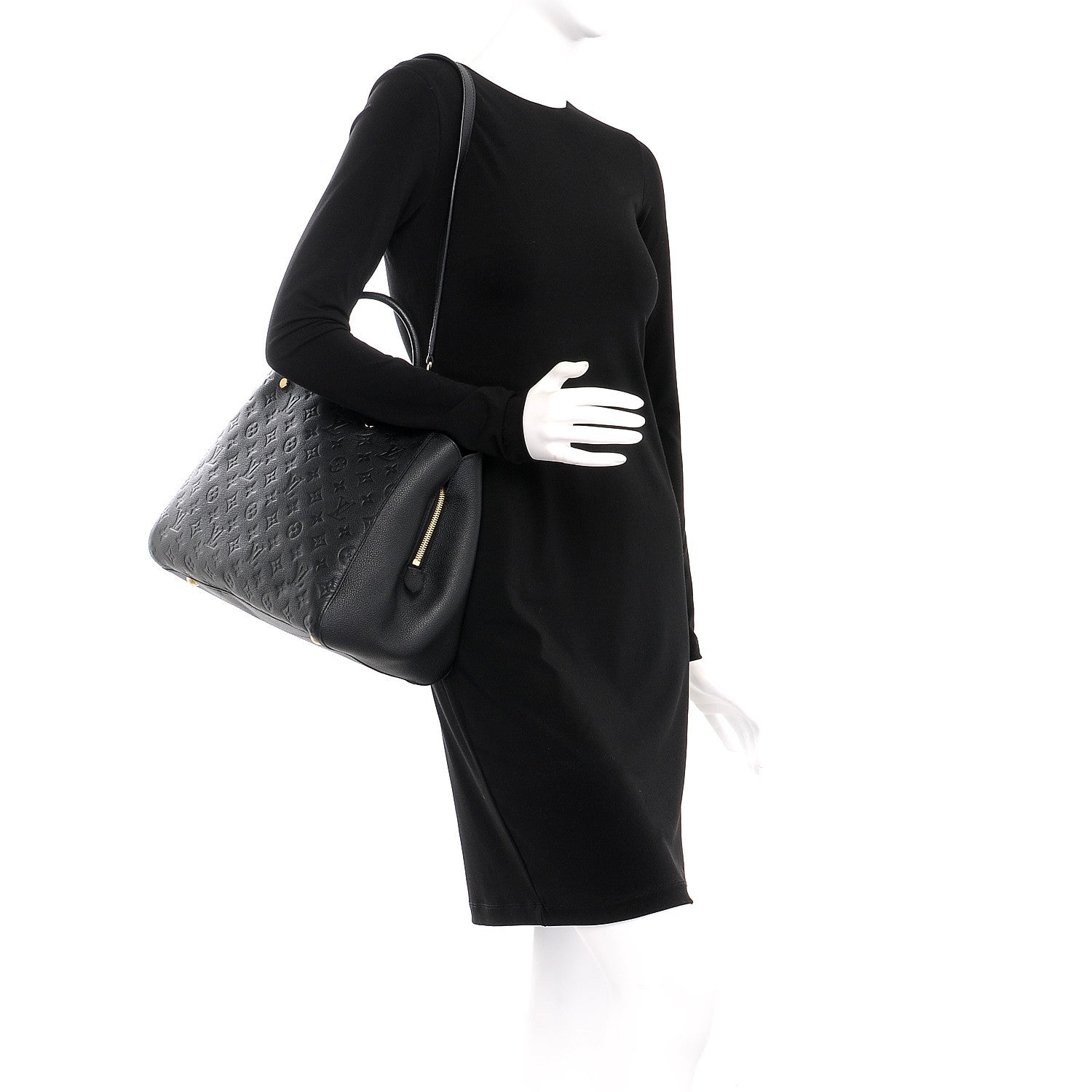 Louis Vuitton Empreinte Montaigne GM Black 2 of 3