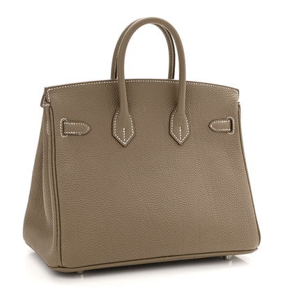 Hermes Togo Birkin 25 Etoupe 3 of 11