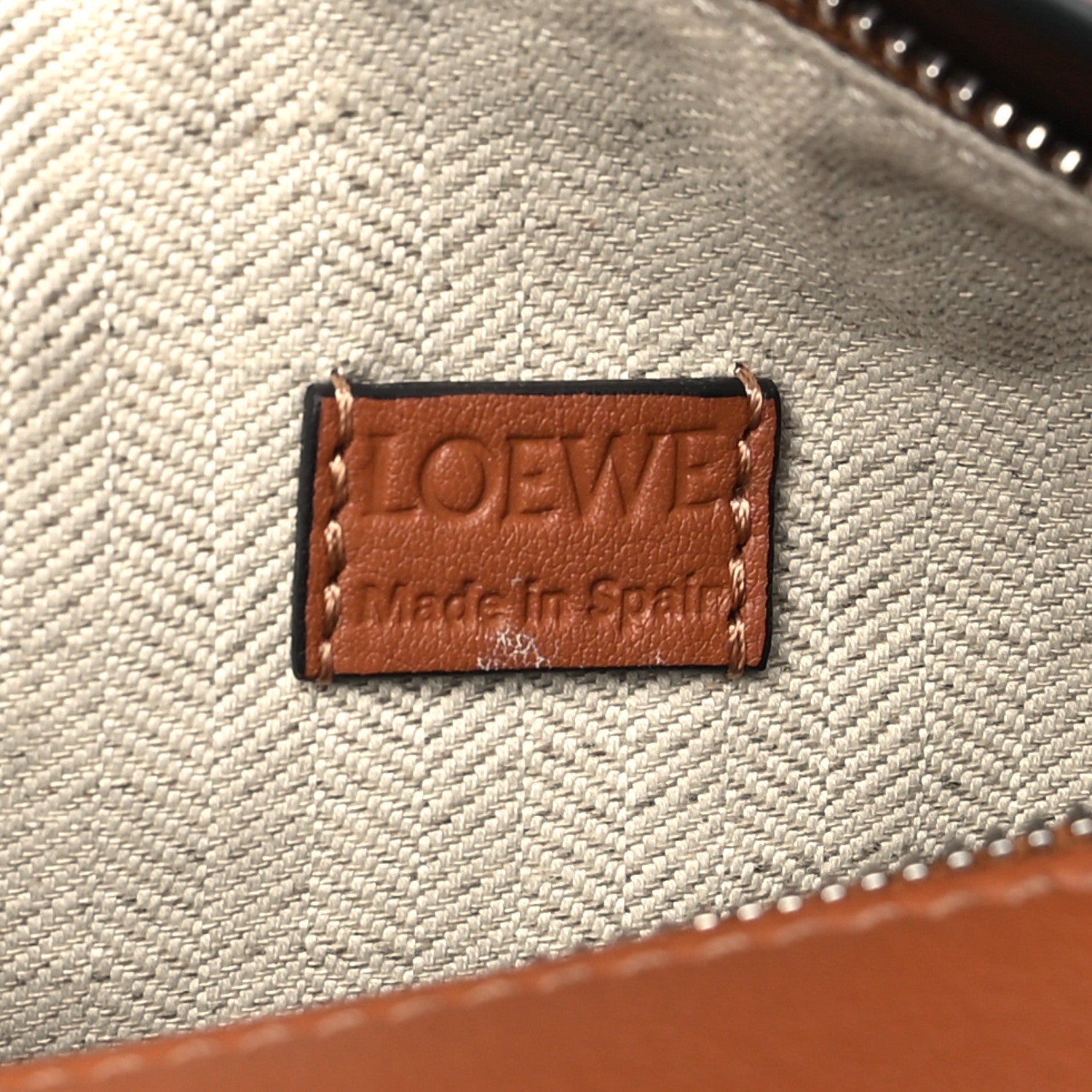 Loewe Calfskin Mini Puzzle Bag Tan 6 of 10