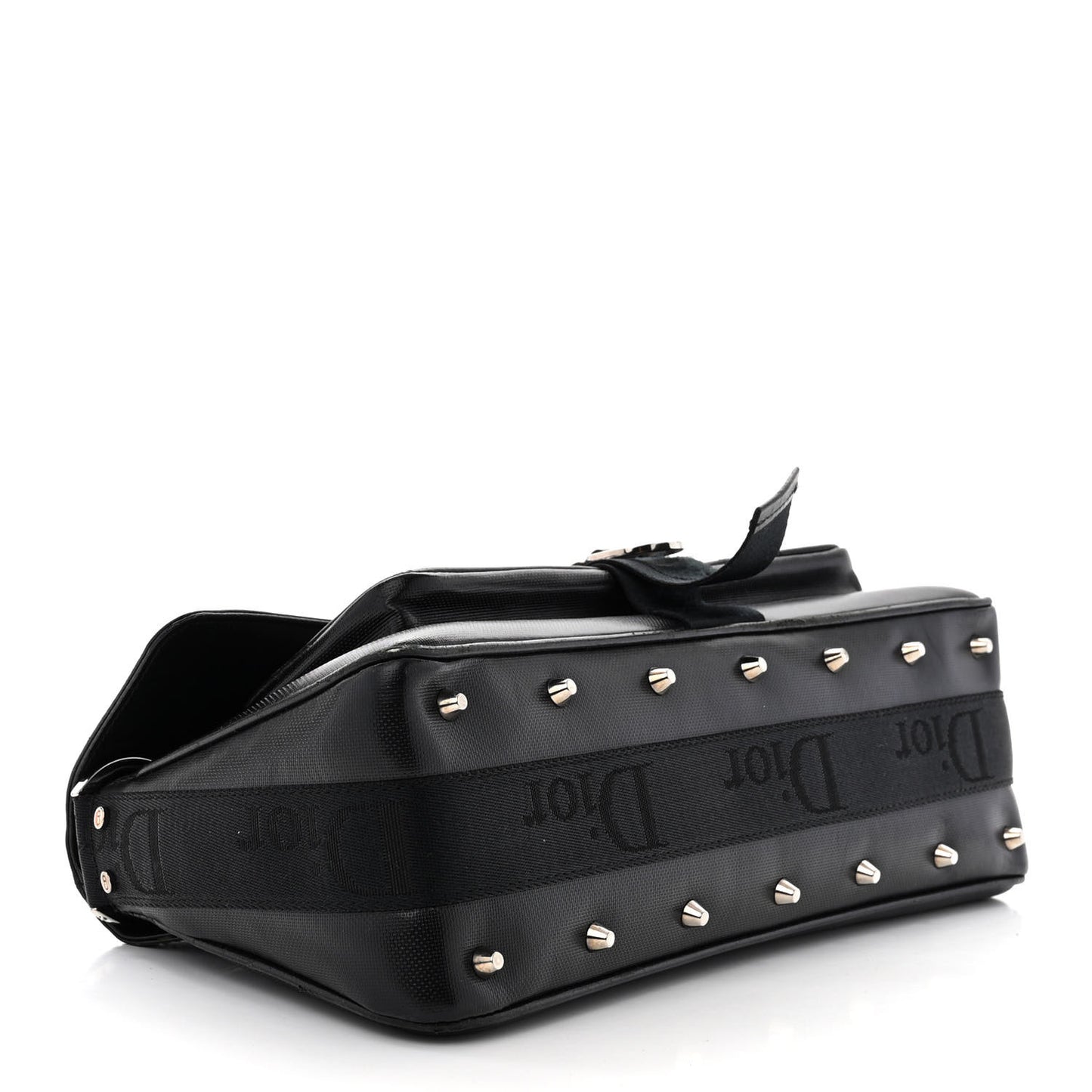 Coated Canvas Crystal Hardcore Bag Black