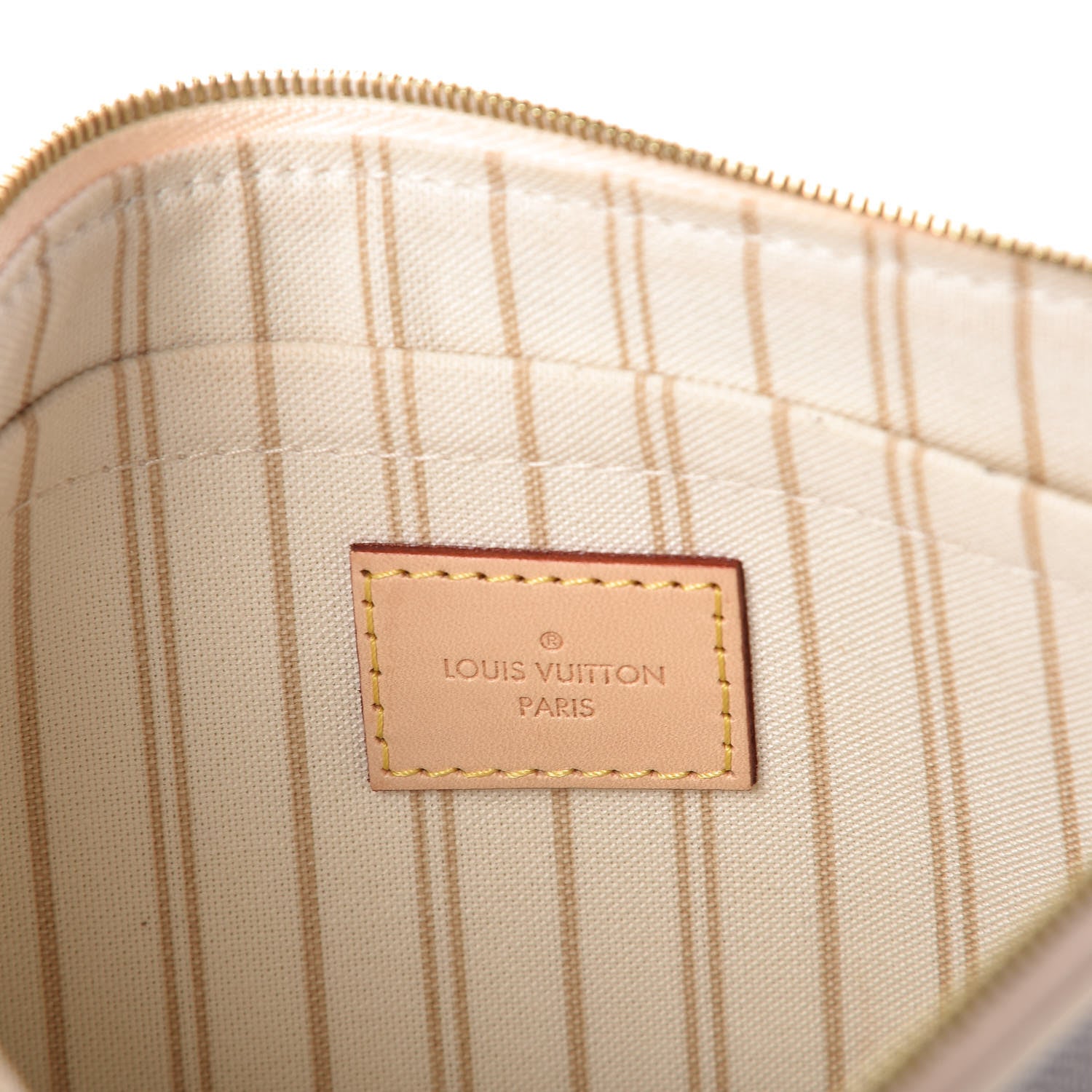 Louis Vuitton Damier Azur Neverfull MM GM Pochette 6 of 7