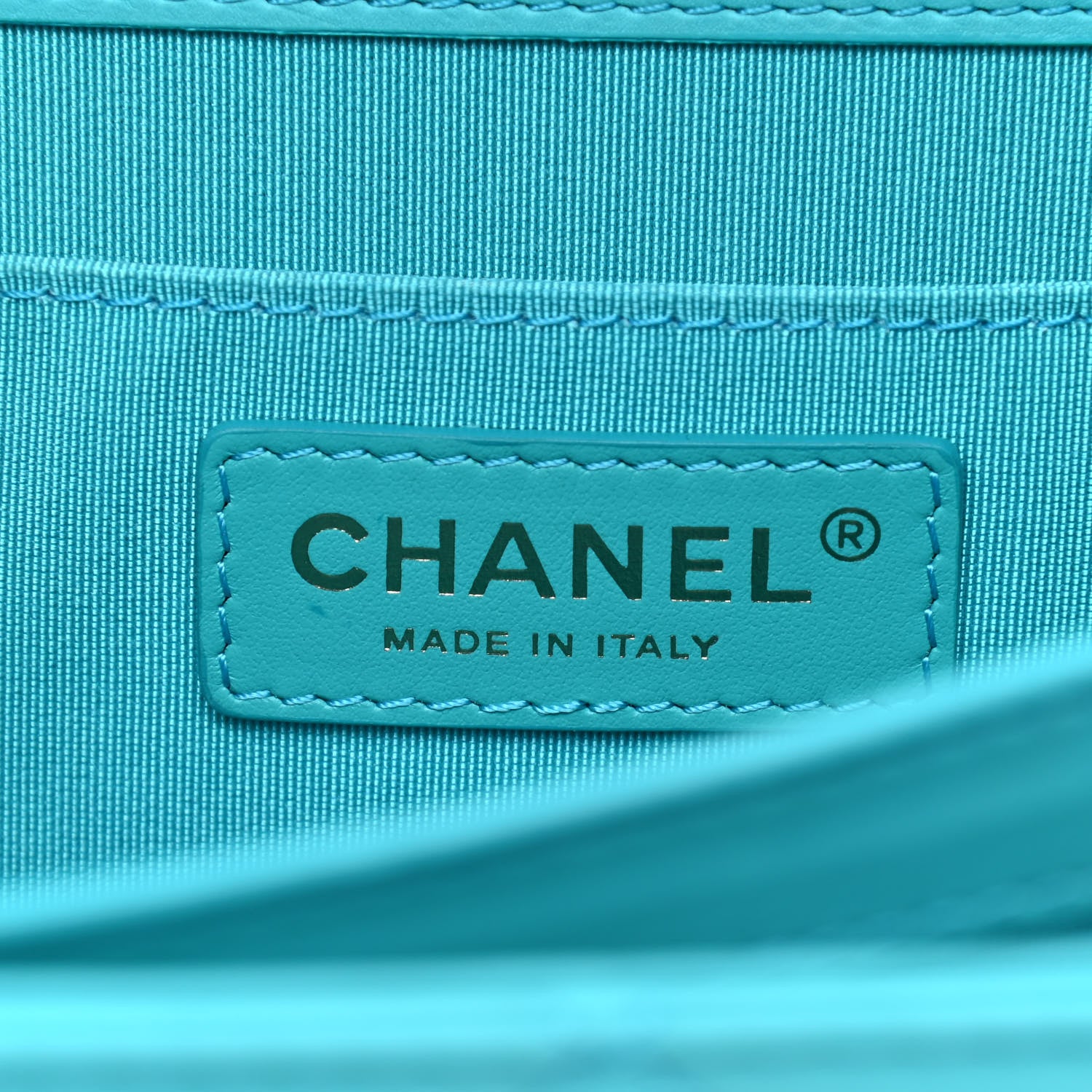 Chanel Calfskin Quilted Medium Everyday Chic Single Flap Turquoise 6 of 10