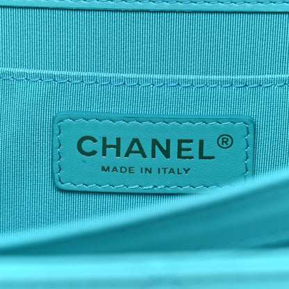 Chanel Calfskin Quilted Medium Everyday Chic Single Flap Turquoise 6 of 10