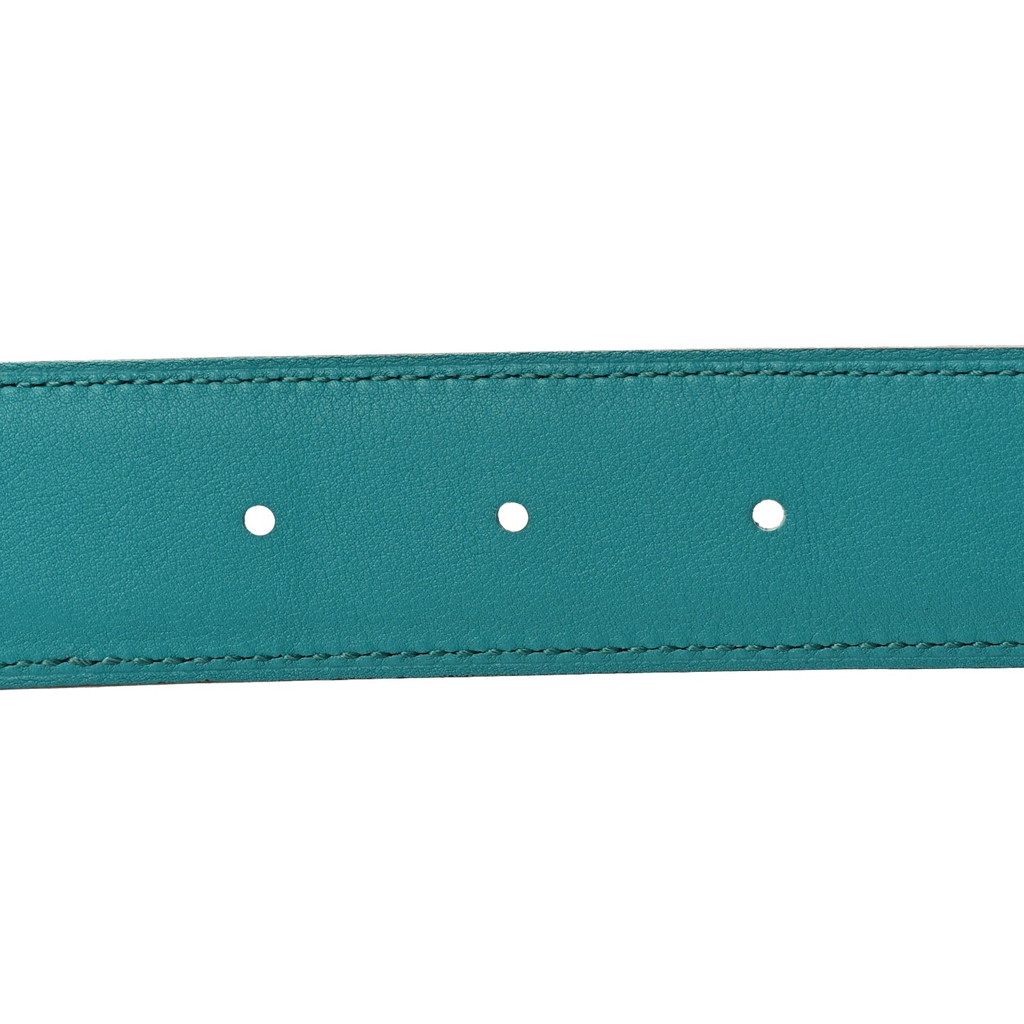 Swift Epsom Reversible 32mm Belt Strap 85 34 Bleu Indigo Bleu Paon