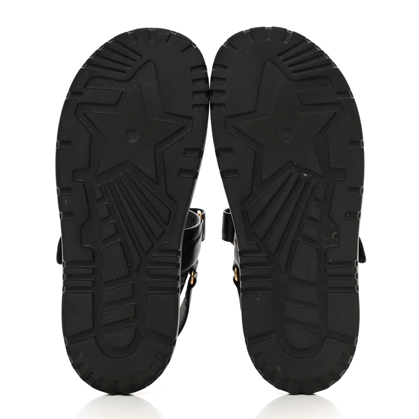 Lambskin Dioract 10mm Sandals 40.5 Black