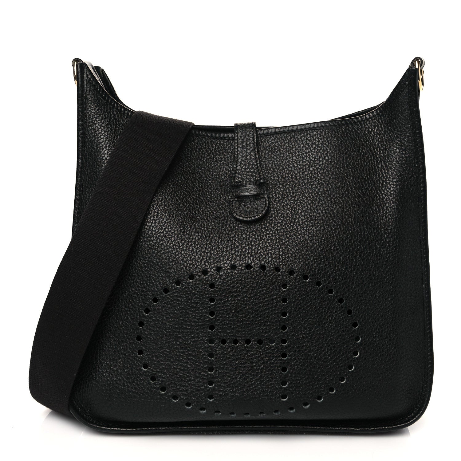 Hermes Taurillon Clemence Evelyne GM Black 1 of 11