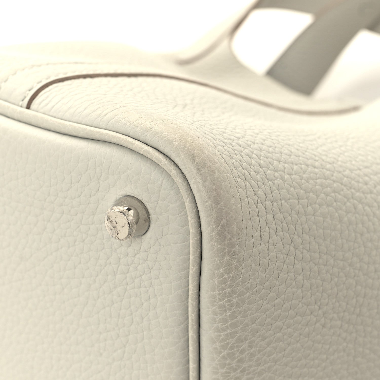 Hermes Taurillon Clemence Picotin Lock 18 PM Gris Perle 11 of 12