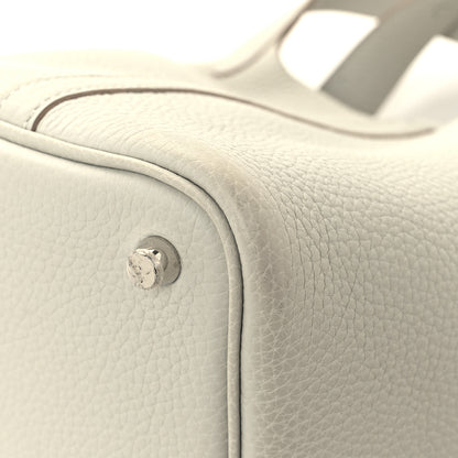 Hermes Taurillon Clemence Picotin Lock 18 PM Gris Perle 11 of 12