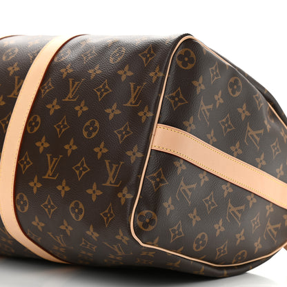 Louis Vuitton Monogram Keepall Bandouliere 50 8 of 8