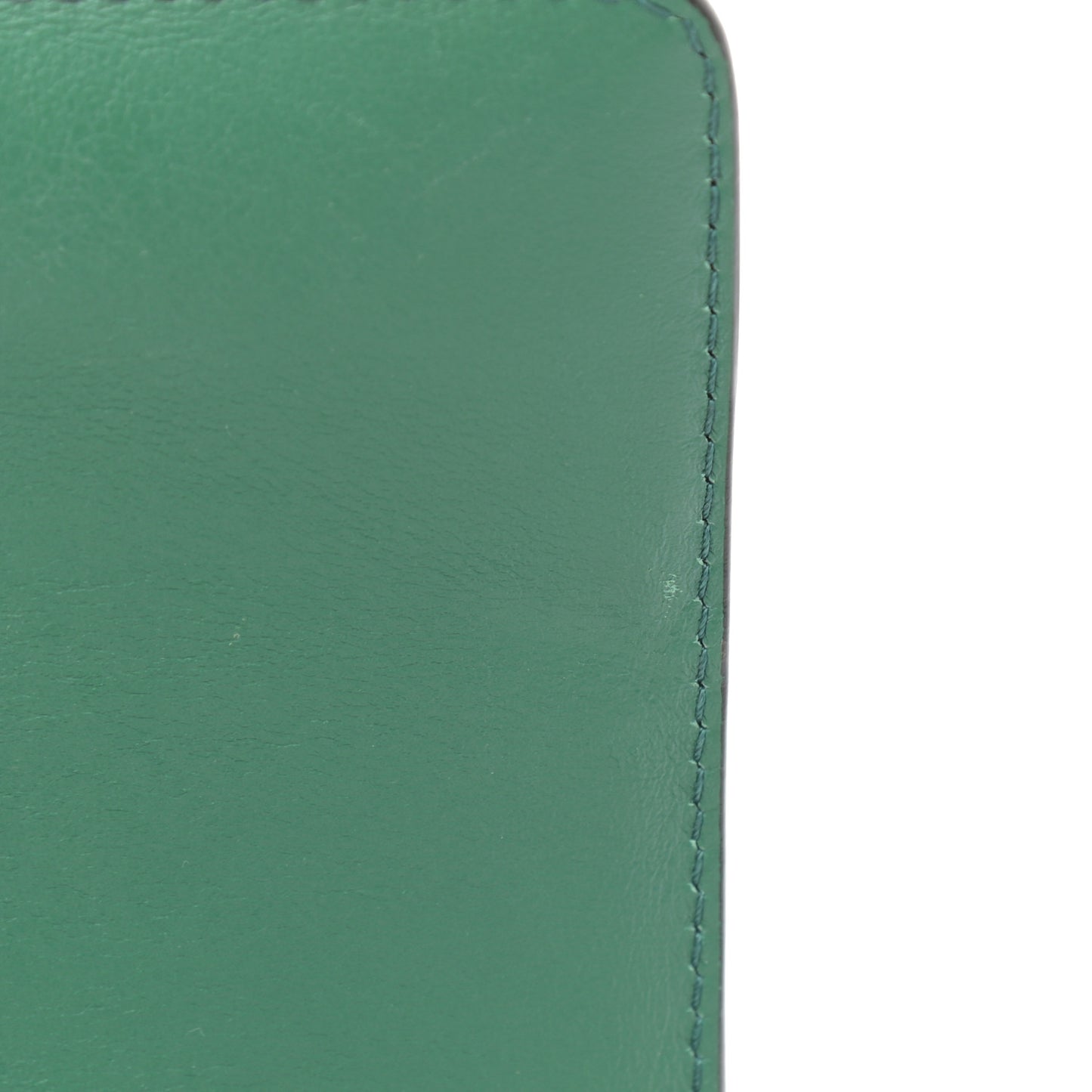 Calfskin Crocodile Embossed Small Tess Bag Woodsy Green