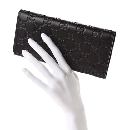 Gucci Guccissima Avel Continental Flap Wallet Brown 2 of 9