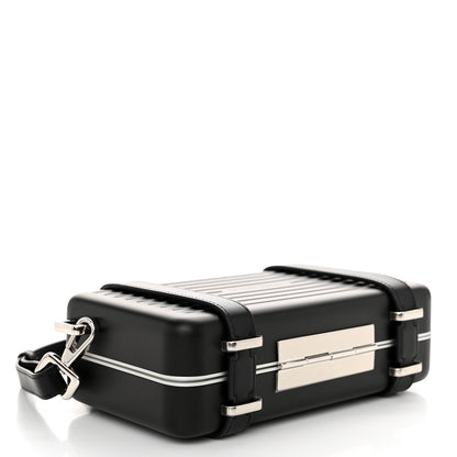 Christian Dior X RIMOWA Aluminum Personal Clutch On Strap Black 4 of 10