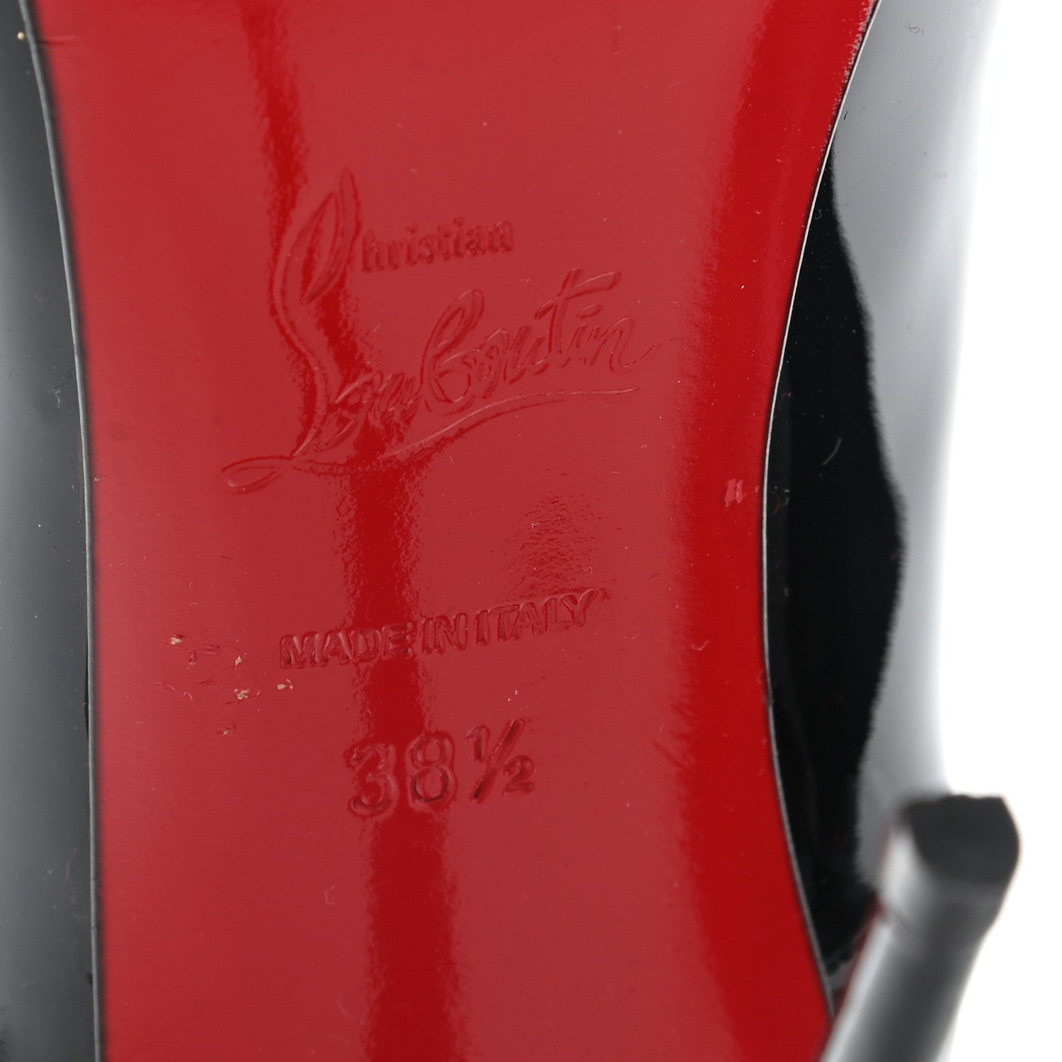 Christian Louboutin Patent So Kate 120 Pumps 38.5 Black 6 of 12