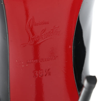 Christian Louboutin Patent So Kate 120 Pumps 38.5 Black 6 of 12