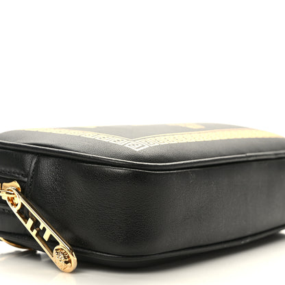 Fendi X VERSACE Vitello Cover Fendace Medusa Small Camera Case Black Gold 8 of 9