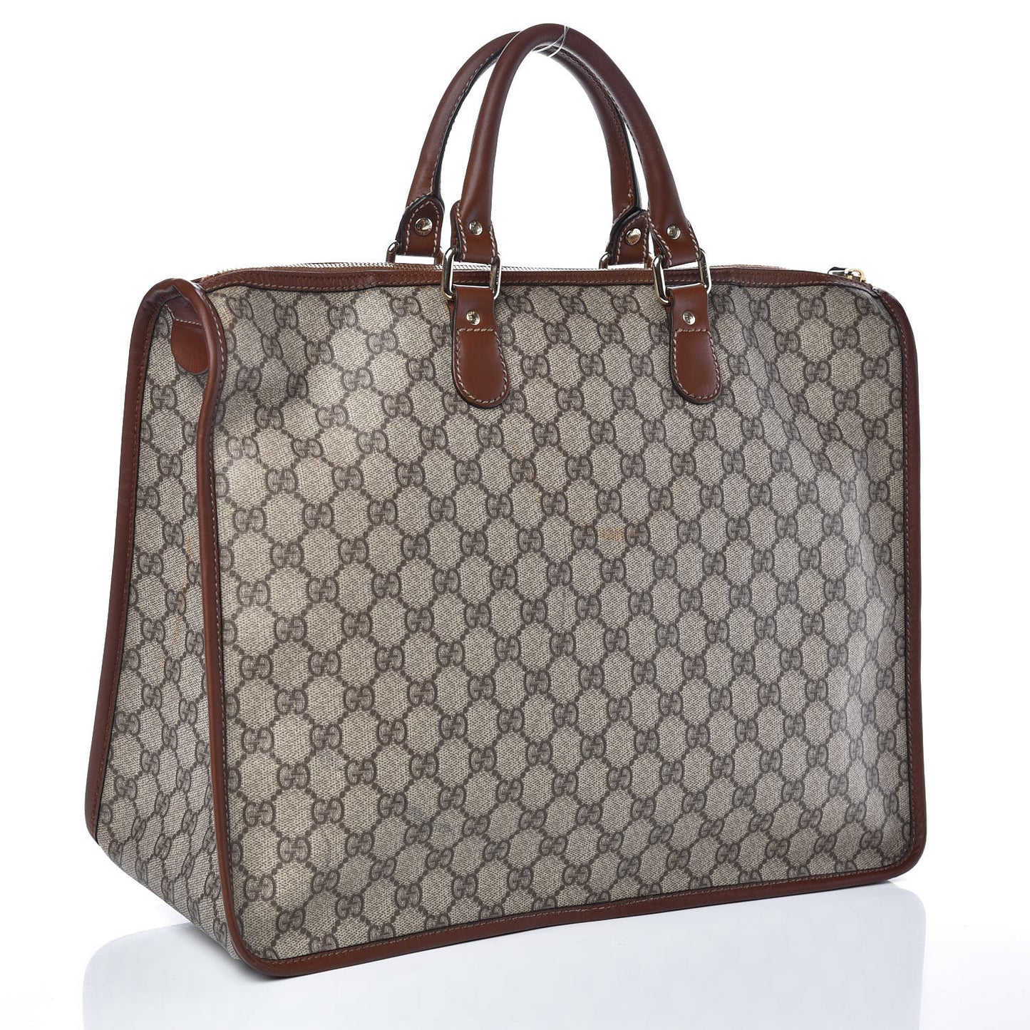 GG Plus Monogram Medium Joy Tote Bag Brown