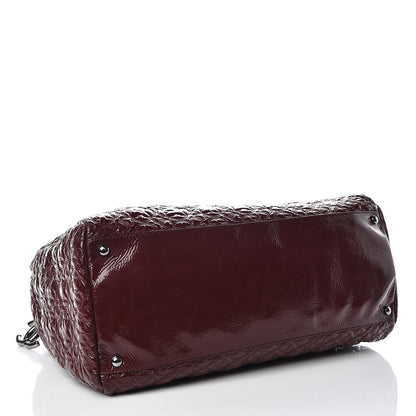 Chanel Vinyl Rock in Moscow Tote Bordeaux 4 of 11