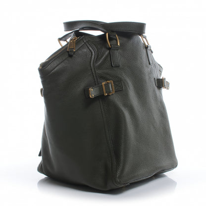 Saint Laurent Large Downtown Tote Olive 3 of 7