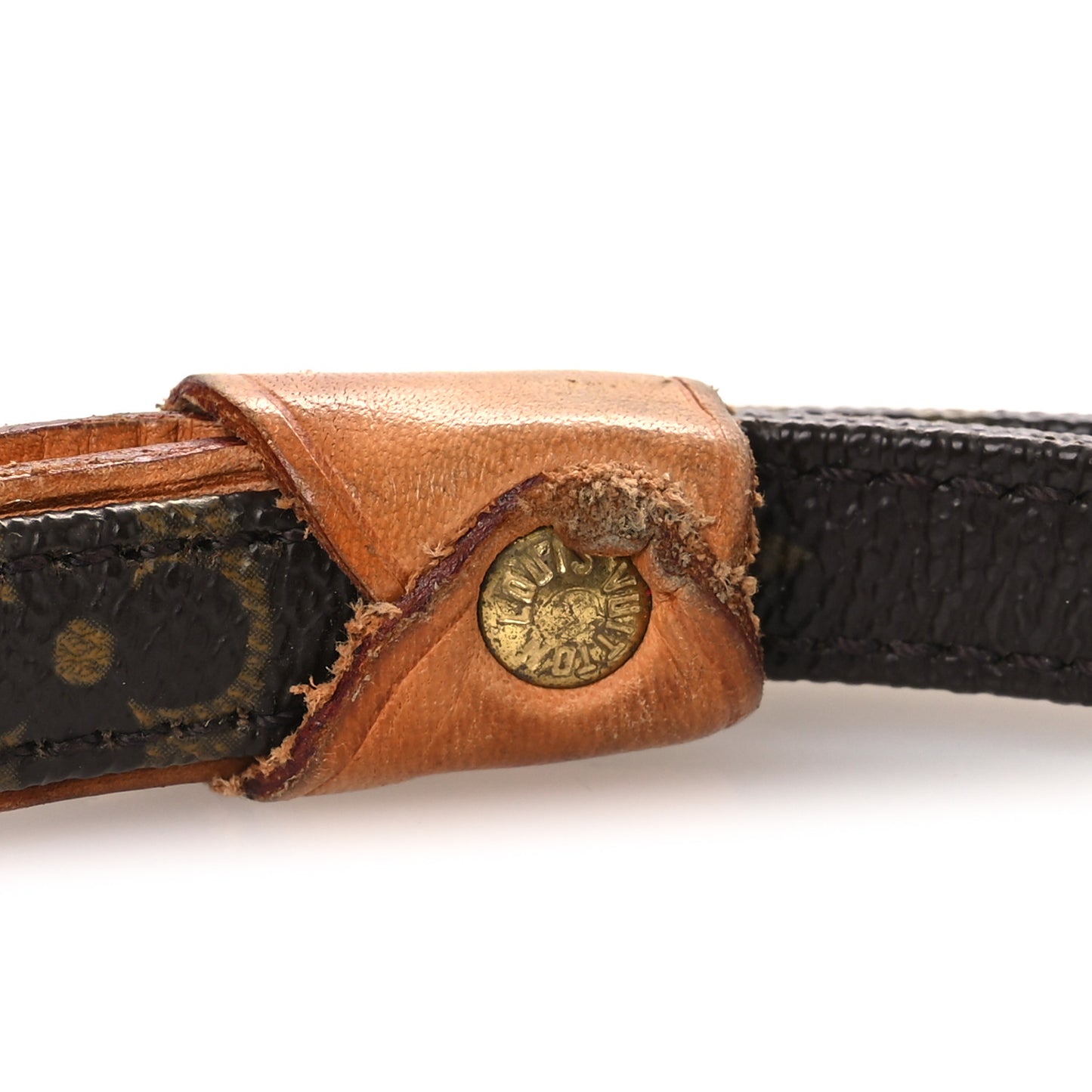 Monogram Baxter Dog Leash MM