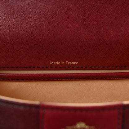 Delvaux Box Calfskin Mini Brillant Satchel Burgundy 7 of 11