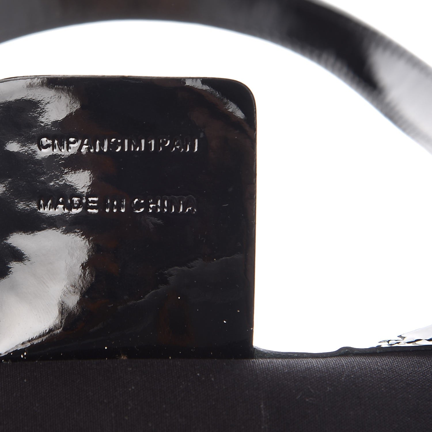 Burberry Patent Trim Patchwork Check Small Tote Black 8 of 16