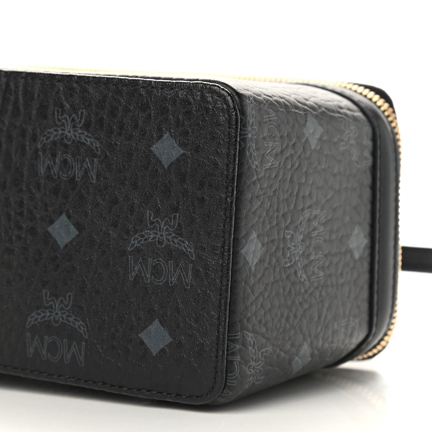 MCM Visetos Vanity Case Black 9 of 9