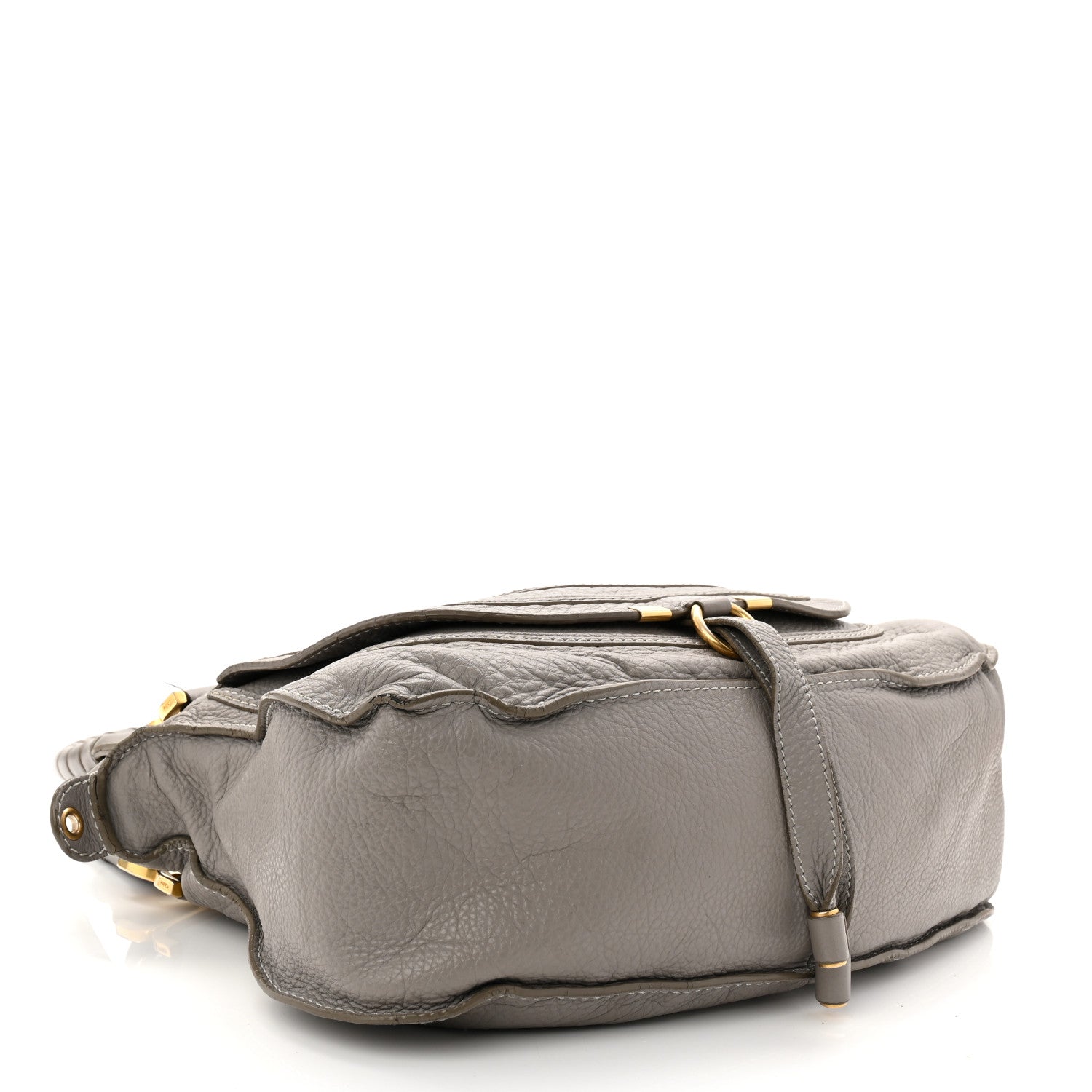 Chloe Calfskin Medium Marcie Satchel Cashmere Grey 4 of 14