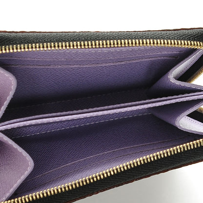 Louis Vuitton Monogram Multicolor Zippy Coin Purse Black Violet 5 of 6