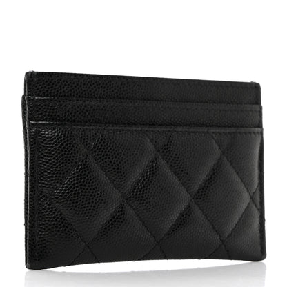 Chanel Caviar Quilted My Everything Card Holder Black 3 of 8