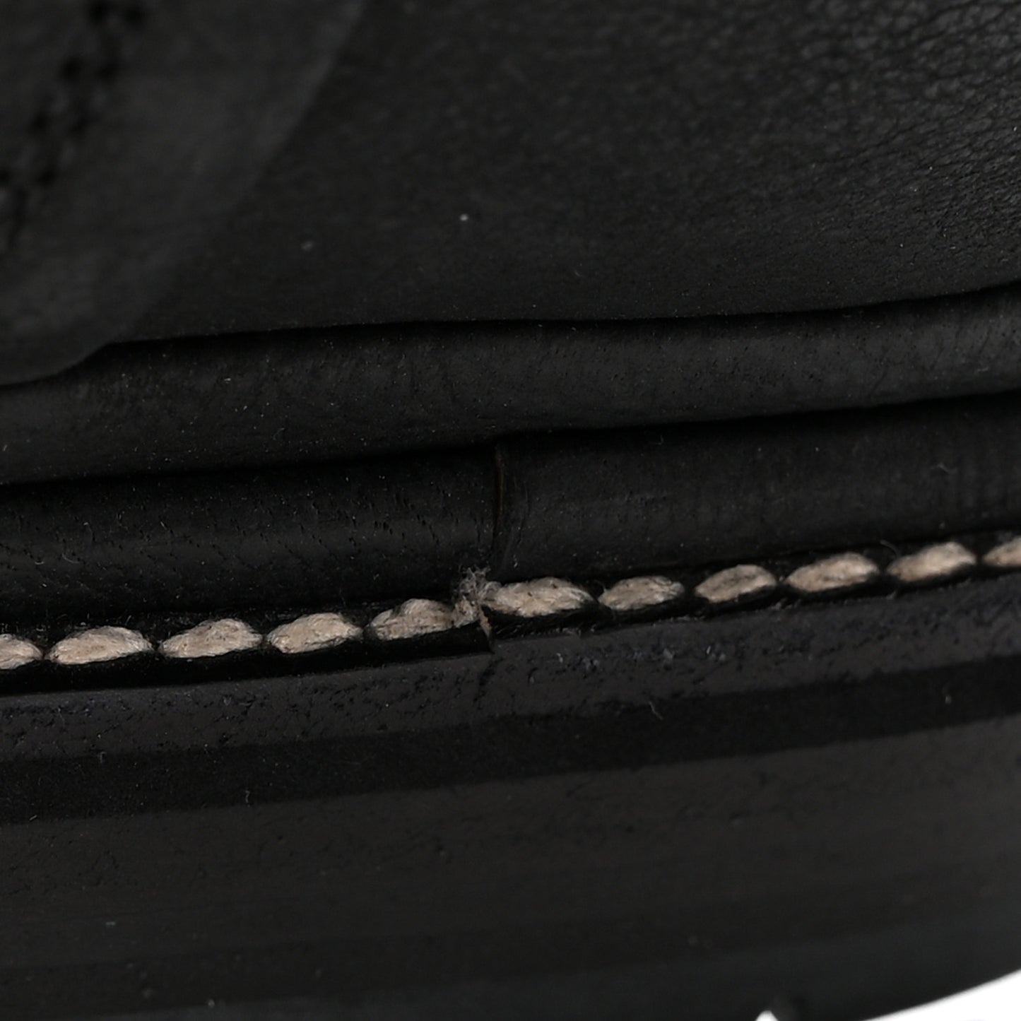 Goatskin Suede Shearling CC Short Boots 38 Black