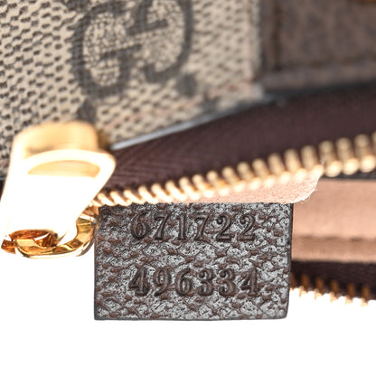 Gucci GG Supreme Monogram Web Ophidia Key Case Beige New Acero 8 of 8