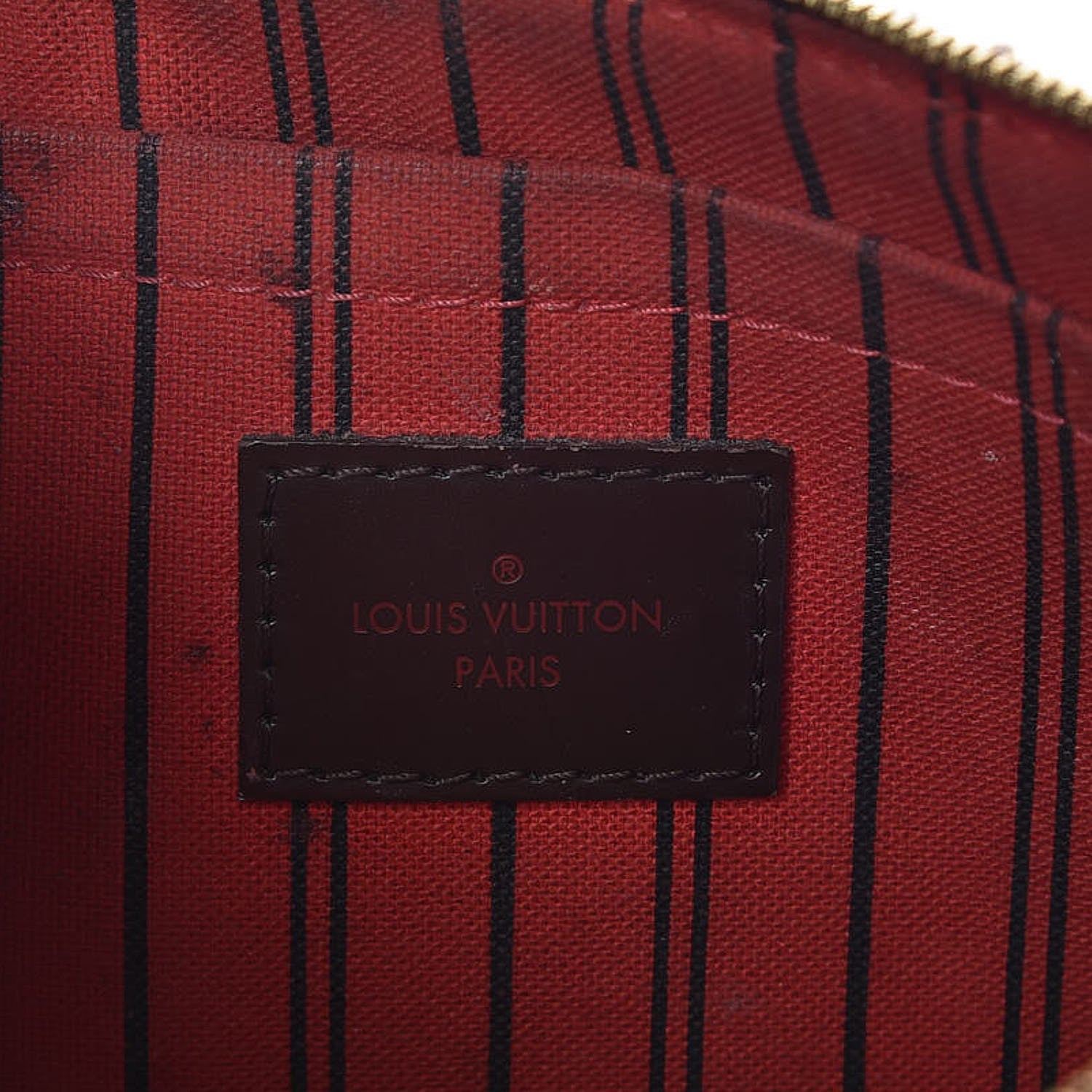 Louis Vuitton Damier Ebene Neverfull MM GM Pochette 11 of 11