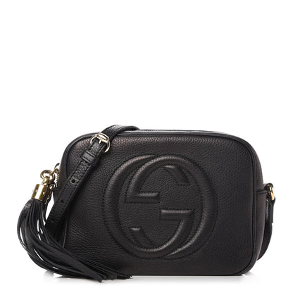 Gucci Pebbled Calfskin Small Soho Disco Bag Black 1 of 12