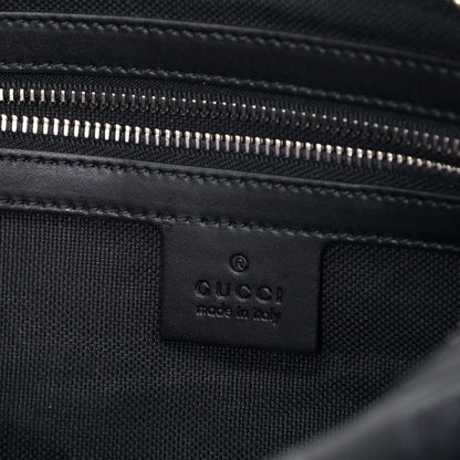 Gucci Soft GG Supreme Monogram Web Belt Bag Black Grey 5 of 5